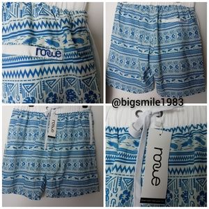 New ROWE SWIM SHORTS MEN'S SZ 36